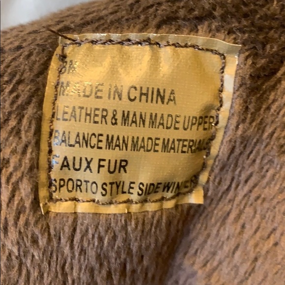 BOOTS SPARTA FUR TRIMMED BROWN LEATHER 🥾 - Picture 4 of 5